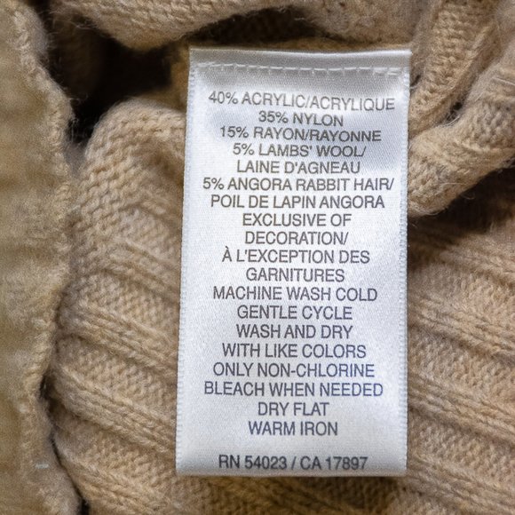 SM Old Navy Perfect Fit angora/wool V neck sweater - Picture 5 of 5